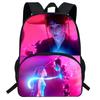 Anime Witch Hunter Group Men'S And Women'S Backpacks, Elementary School Students' Backpacks, Large-Capacity Printed Casual Backpacks