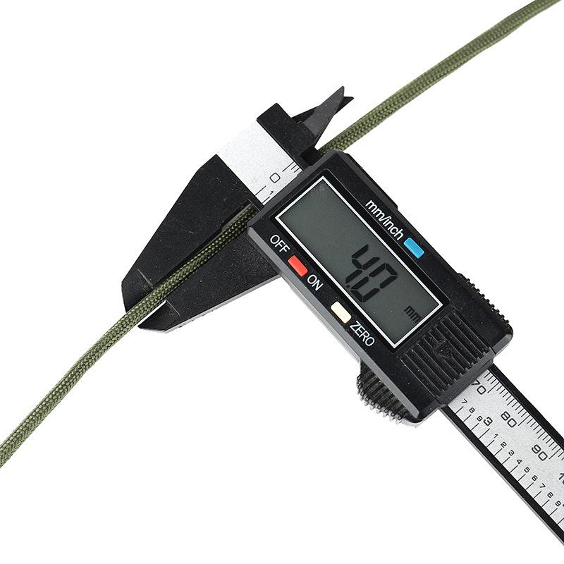 Multi-functional 10-Core 4mm Paracord for Outdoor Rescue, Climbing, and Towing, 100 Meters.