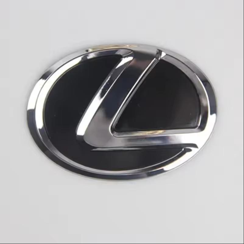AABFW1 Lexus Car Steering Wheel Emblem Chrome Decal 64mm/77mm IS ES CT LS NX GX GS200t IS250 ES300 LS500 GX470 Interior Styling Emblem