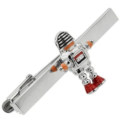 Robot Tie Tie Tie Pin N02080 Clip, Bar,