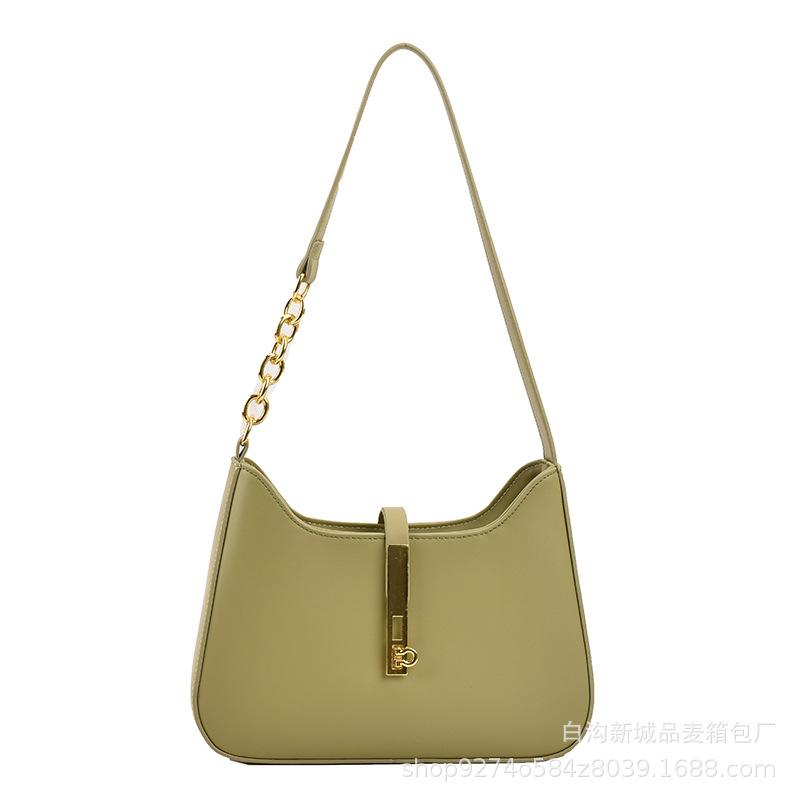 Spring popular shoulder bag, niche design, fashionable underarm bag, women's bag, 2025 new trendy foreign crossbody bag
