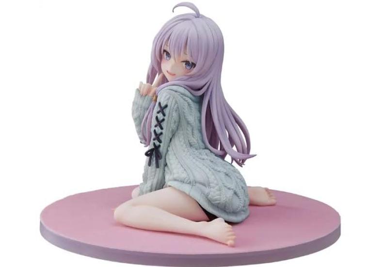Wandering Witch: The Journey of Elaina - Elaina Knit Ver. Repaint BLUE 17 Complete Figure