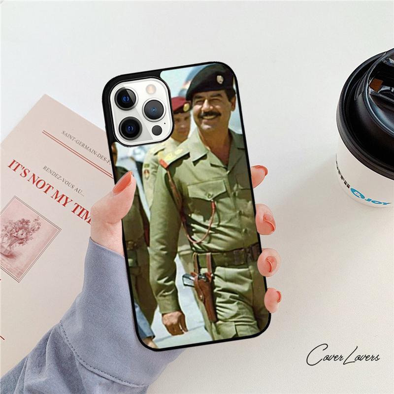 

Saddam Hussein Iraq Arabic Phone Case For iPhone 17 Air 14 15 16 13 12 For Apple iPhone 17 Air 11 Pro Max Plus Coque iPhone 13