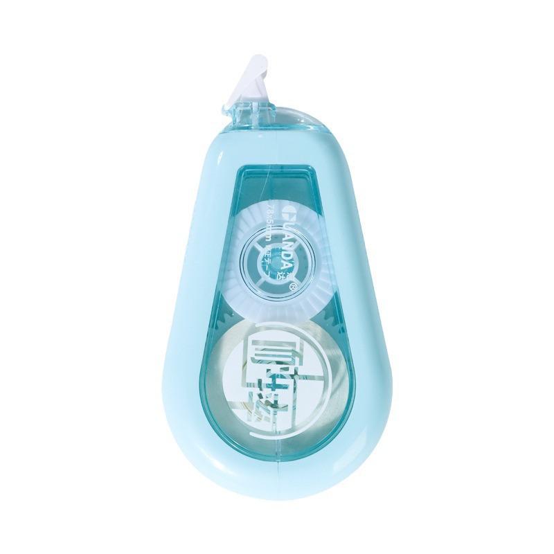 Durable, Large-capacity Japanese-style Correction Tape with Smooth, Non-breaking Application; Transparent Design.