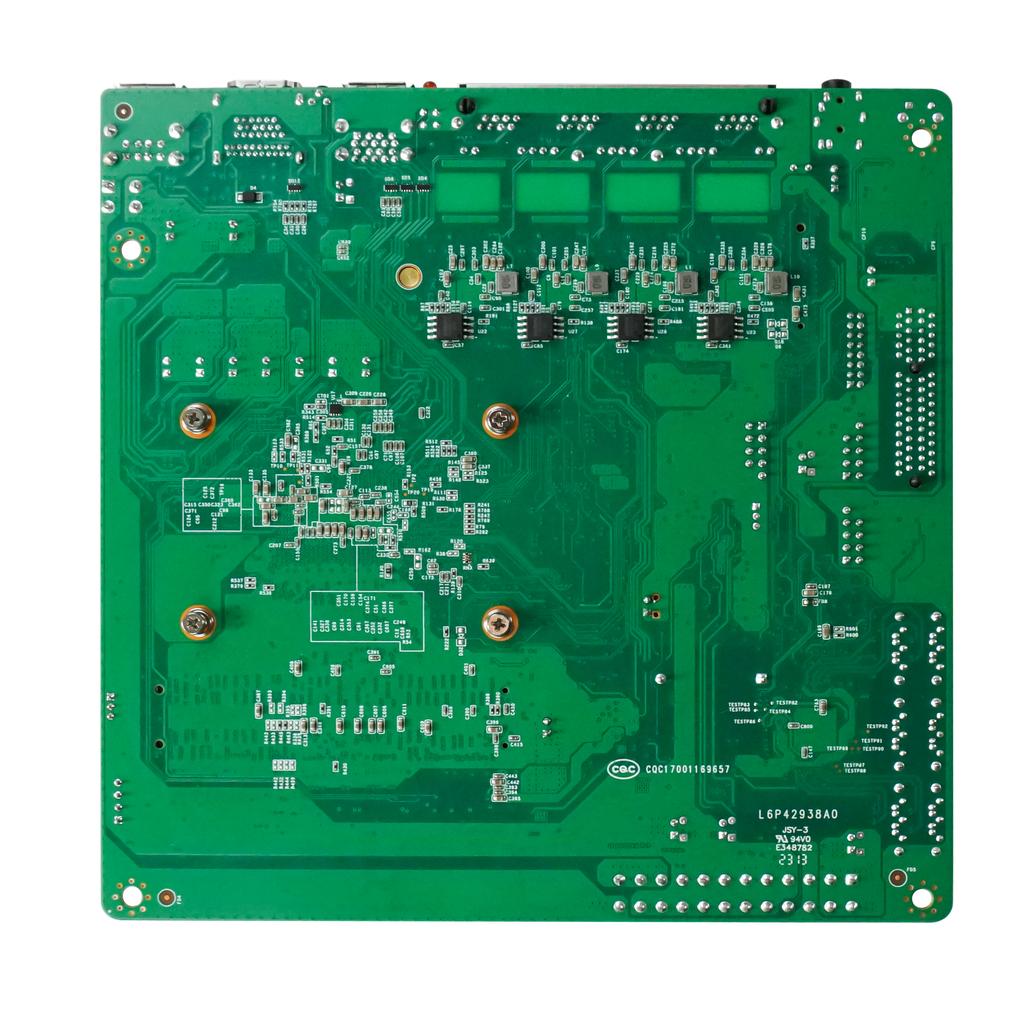Cheaper N5105 Mini NAS Motherboard 4 Cores 6*SATA3.0 4*2.5G I226 1*PCIE 17x17CM 2*DDR4 ITX Firewall Router Mainboard