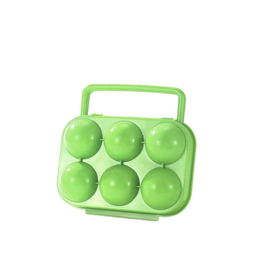 Egg Container Organizer Case Camping 6/12Grid Eggs Box Egg Storage Box Egg Holder Eggs Case