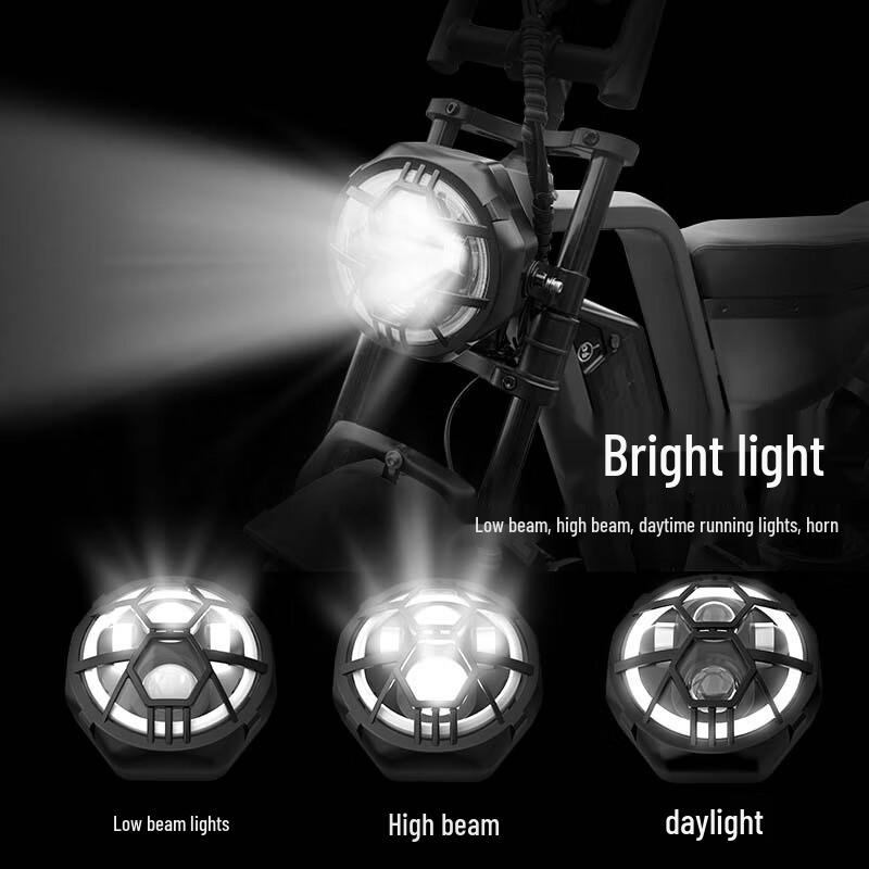 Multi-Function Electric Vehicle Headlight