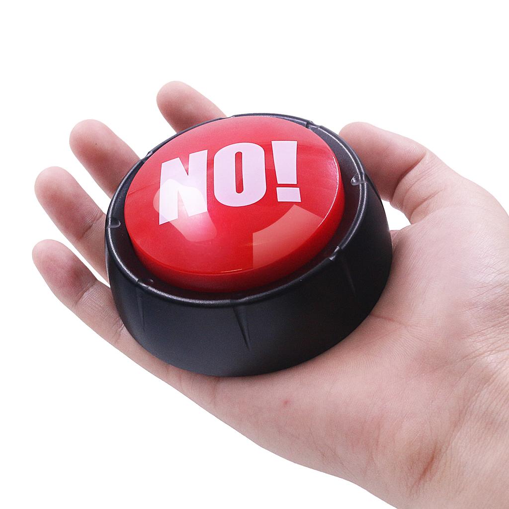Electronic Sound Button, Funny Sound Toy, Yes No Squeeze Box Decompression Toy