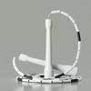 Adjustable Tangle-Free Bamboo Jump Rope - Wear-Resistant for Beginner Adults Fitness