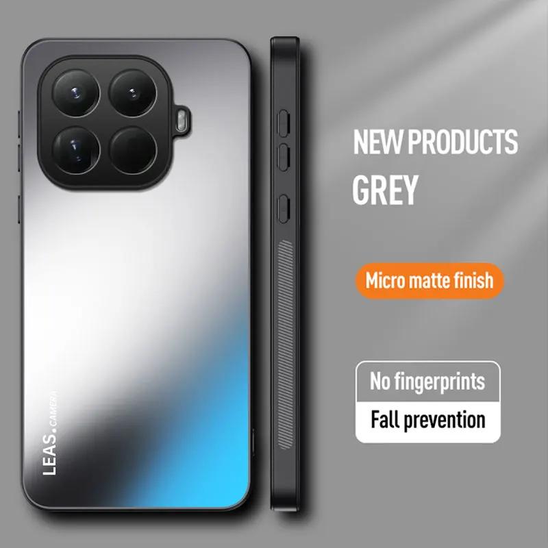 Shockproof Armor AG Frosted Case for Xiaomi 15T Pro 14T/13T Ultra 17 Pro Max 5G Camera Protection Matte Hard Bumper Phone Cover