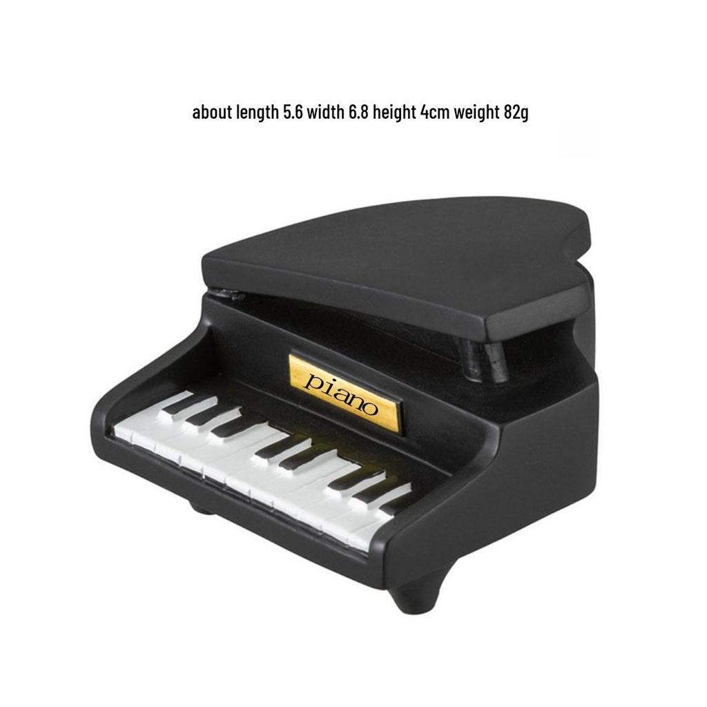 Piano Cat Resin Ornament Blind Box – Trendy Bartender Miniature Decoration & DIY Craft