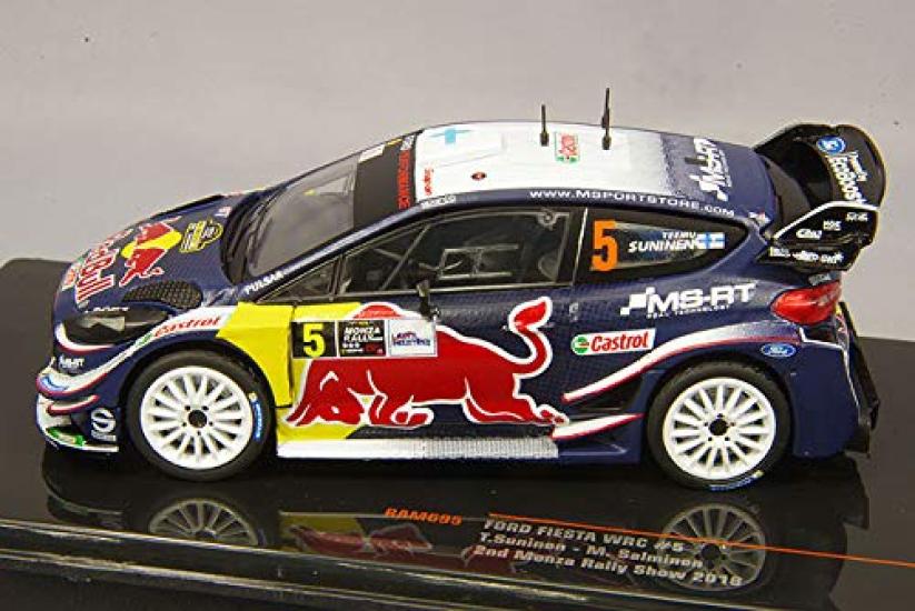 Ford Fiesta WRC 2018 Monza Rally Show 2nd Place Salmien RAM695 ixo/Ixo #5 T.Suninen/M.