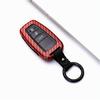 Fit For 2018- Toyota Camry Carbon Fiber Red Remote Key Case Shell Key Cover