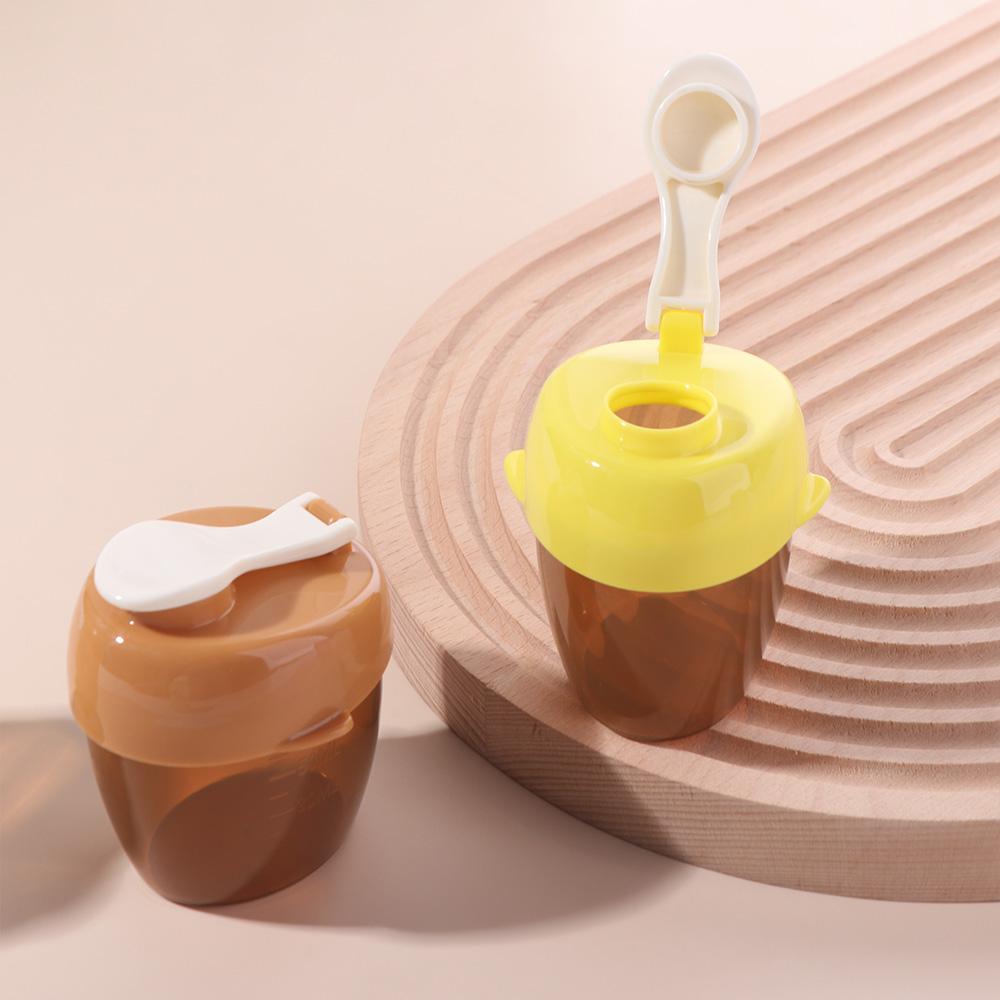 Essential Cereal Toddle Snacks Container With Milk Powder Spoon Food Storage Box Kids