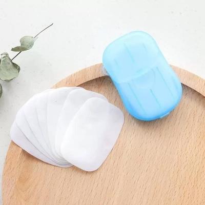 BUY 1 TAKE 1 Travel Disposable Toilet Soap Box of Soap Paper