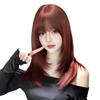 UncleHu Full Neat and Perfect for Everyday Small Net and Comb Included Wig, Long, Semi-Long, Straight, Layered, Wig, Clean, Cosplay, Wear, Women's,