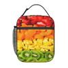 Kiwi Mango Orange Strawberry Fruit Pattern Insulated Lunch Bag for Women Kids Portable Food Boxes Thermal Lunch Box Tote