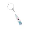 5 Pcs Creative Luminous Wishing Bottle Keychain Immortal Flower Bottle Pendant Couple Family Keychain Pendant