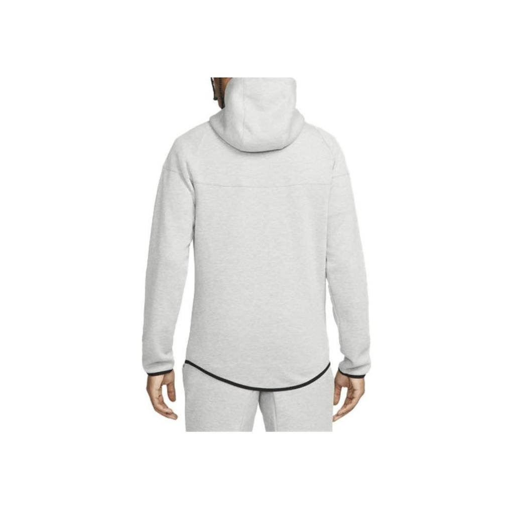 Nike Sweat à capuche zippé intégral Tech Fleece OG Sportswear Gris Chiné Foncé/Noir Homme Streetwear FD0737-063