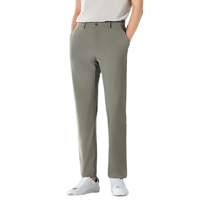 Hodo Men's 3D High-Stretch Straight-Leg Casual Pants