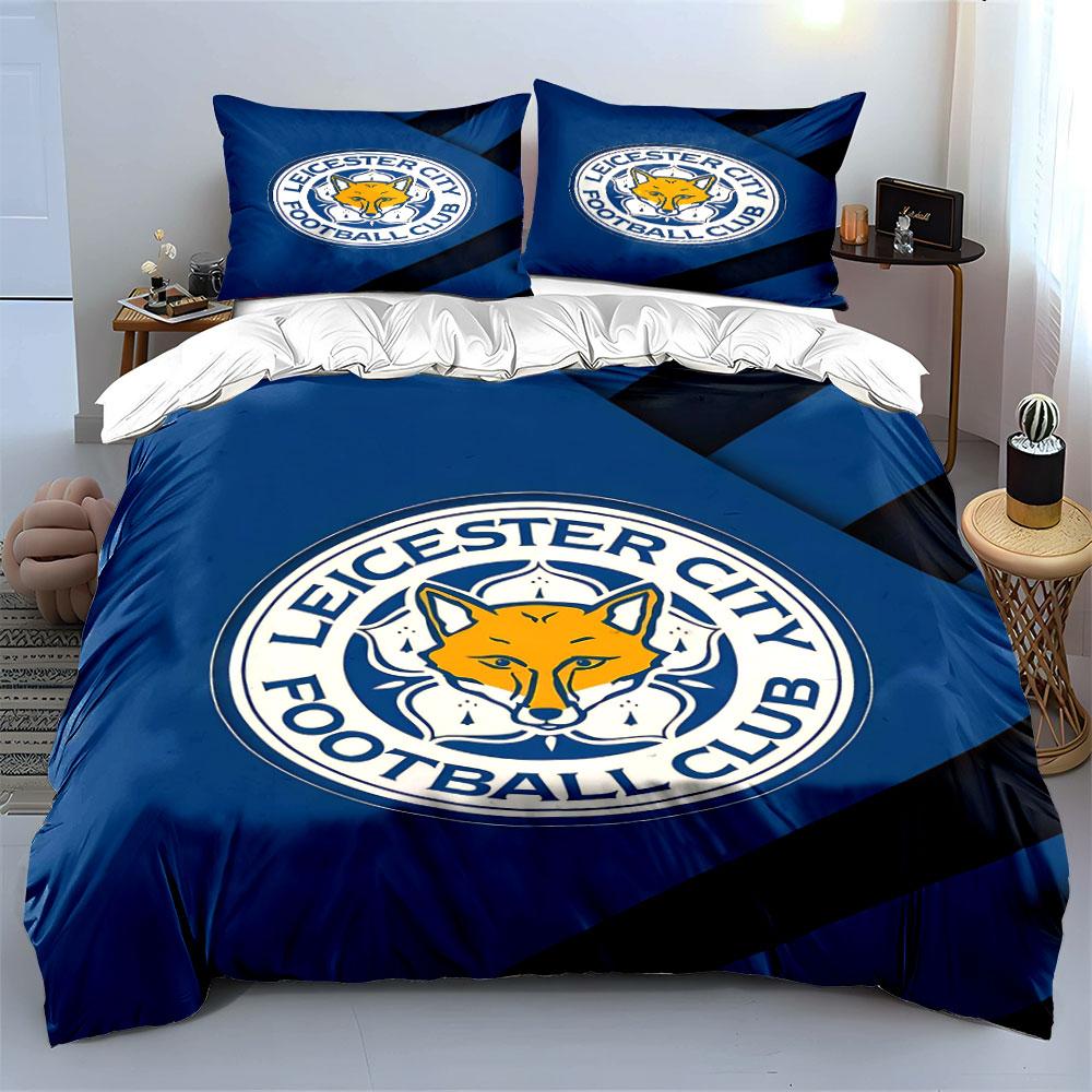 Fox Logo, Leicester City. Bedding Sets Duvet Cover Sets Duvet Covers Pillowcases(1 * Duvet Cover 2 * Pillowcases Without Duvet Insert)