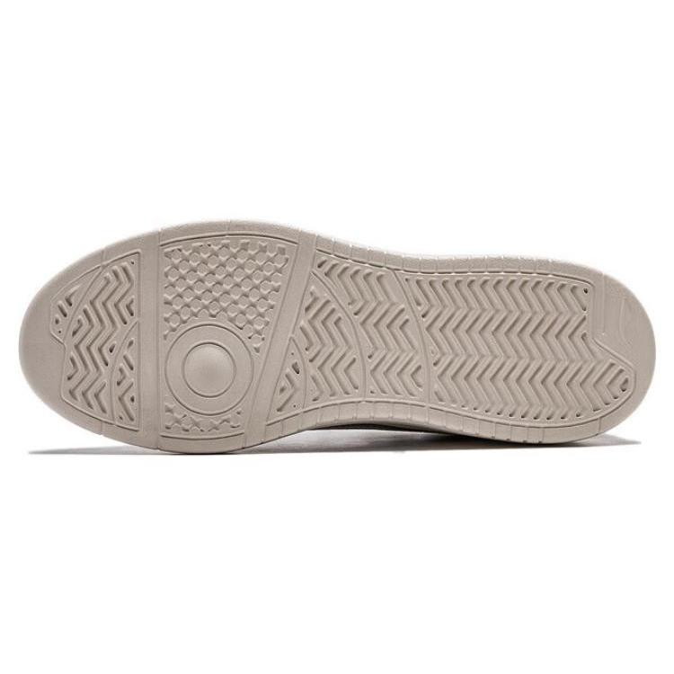 New LiNing Relaxing Lightweight Low Top Skateboard Shoes Men's White Black Gray AGCT401-5