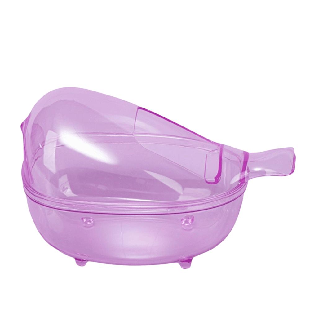 Transparent View Hamster Bathtub Large Space Hamster Sand Bathroom  for Hamster Squirrel Gerbille