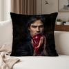 TV The Vvampire Ddiaries Damon Salvatore Pillow Case Suitable For Bedrooms Living Rooms Cars Home Decoration