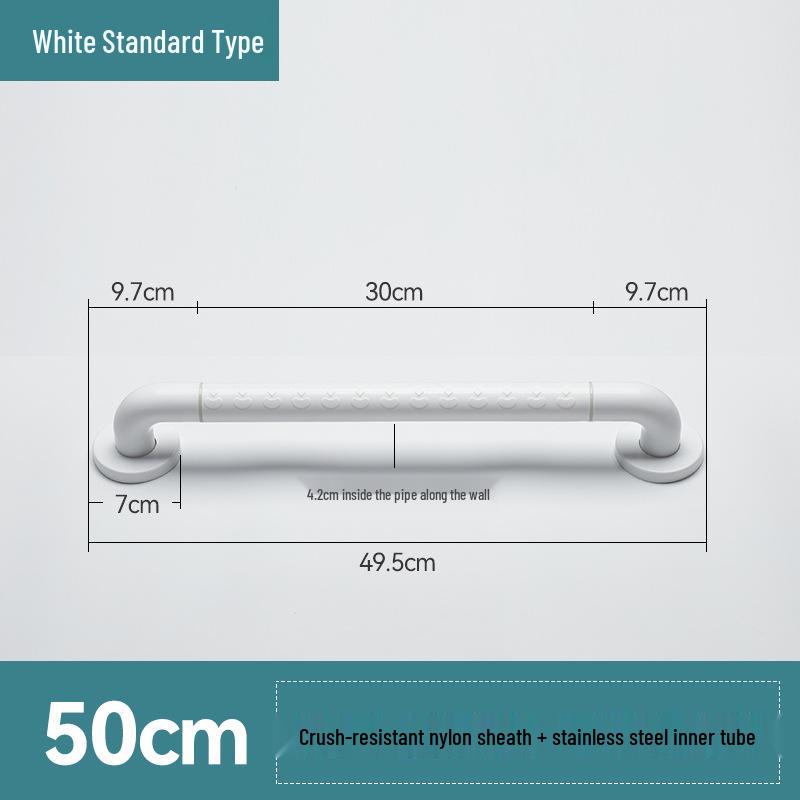 Stainless Steel Bathroom Handrail for Disabled, Elderly, and Pregnant Women