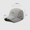 Summer Outdoor Sun Protection Quick-Drying Baseball Cap Men Breathable Sun Hat Fishing Cap