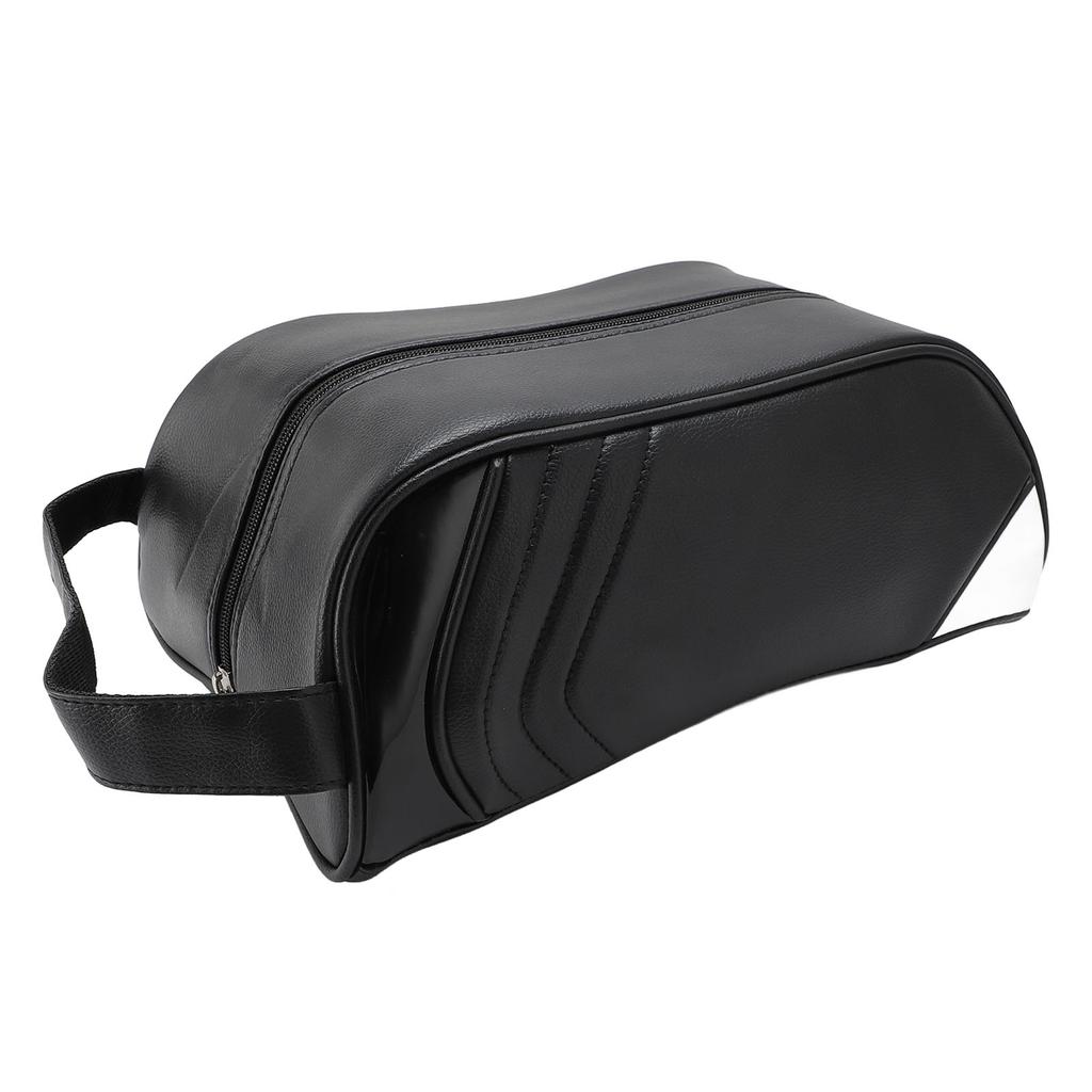 Borsa Porta Scarpe in Pelle PU Resistente all'Acqua Multifunzionale Portatile Borsa Porta Scarpe con Manico per Viaggio