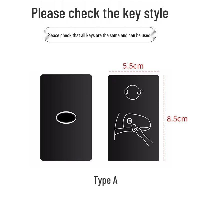Zeekr 001 NFC Key Case - 2021 Model Protective Shell with Buckle