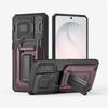 Armor Shockproof Bracket Cover for Iphone 17 Pro Max Iphone17 Air 5G Wallet Card Slots Credit Card Stand Holder Case