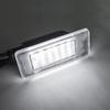 2x 18-LED Black License Plate Lights for Nissan Serena C27 (2016-2019)