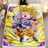 3D Japanese Anime Dragon Ball Flannel Blanket Soft Warm Throw Blanket for Bedroom Living Room Bed Travel Camping Picnic Gift