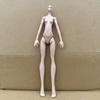 Multi-Joints Movable Doll Body 23cm Monster Bodies Black White Beige Pink Ordinary Skin Tone DIY Doll Heads With Make Up