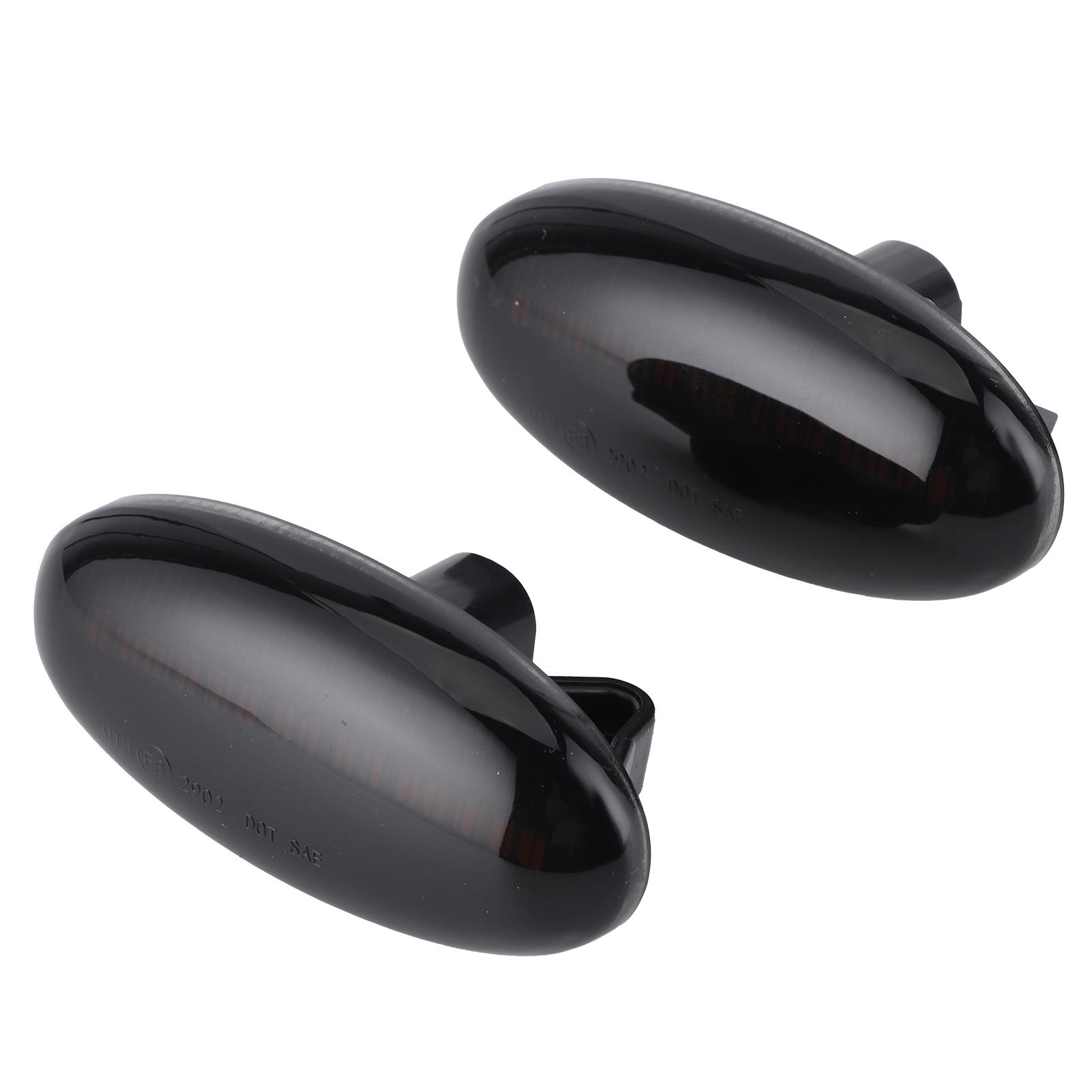 

2 шт. Светодиодные габаритные огни / указатели поворота дымчатого цвета подходят для Mazda 3 5 6 BT50 MPV