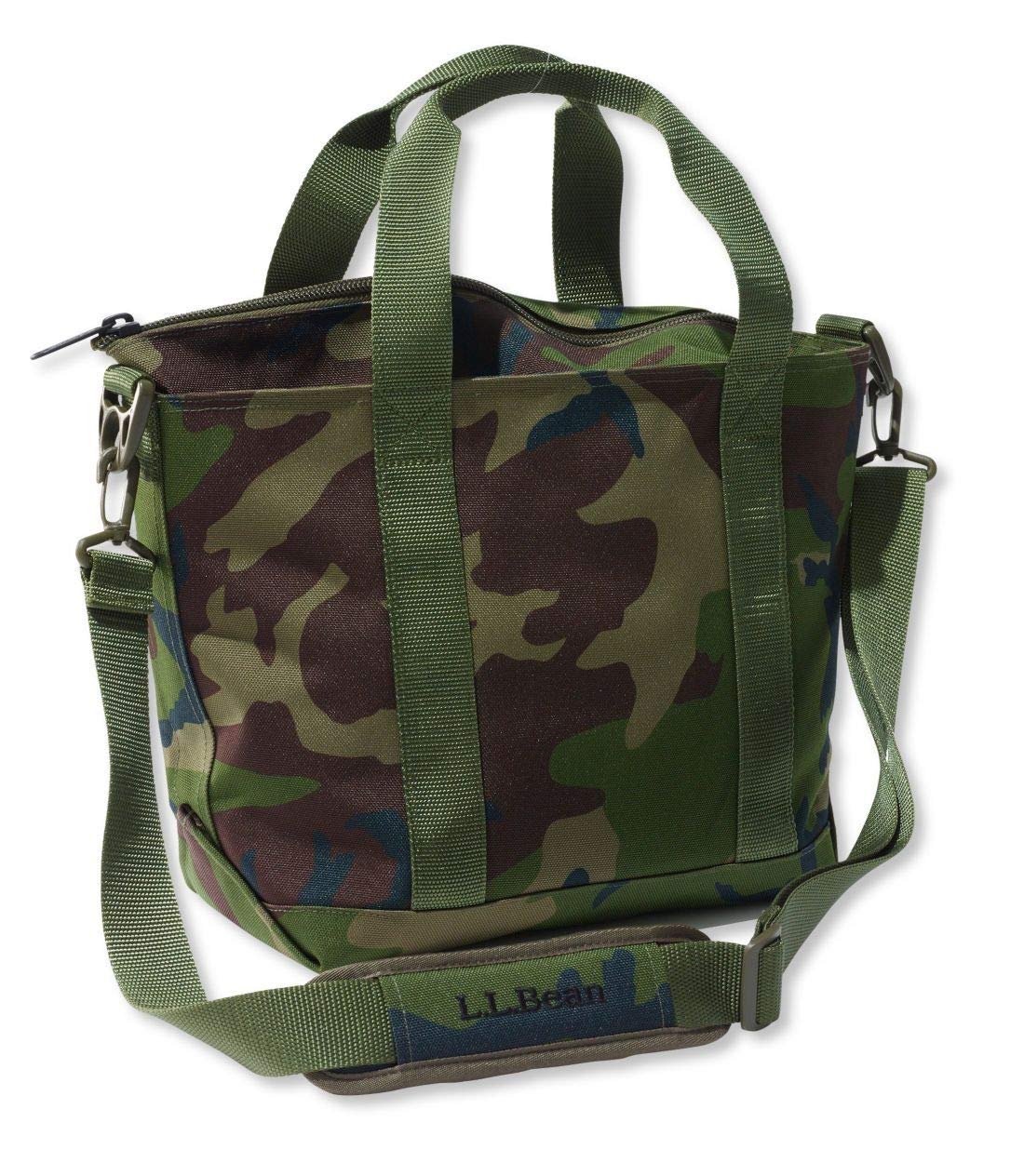

Tote Bag Zip Top with Shoulder Strap Camo Medium Green Camouflage 0STA889000 [L.L.Been] Hunter s