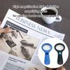 10X Magnifying Glass With 3 LED Lights For Reading Exploration Kids Adults Ergonomic Handle Portable ABS Lens