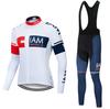 Long Sleeve Cycling Suit Men's Spring and  Tour De France Cycling Shirt Long Pants Breathable Quick-Drying 2026 Autumn Breathable Cycling Suit Set