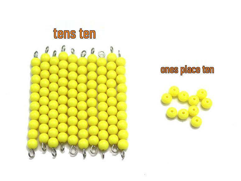 Montessori Decimal & Bank Game: Math Teaching Aids for Early Education