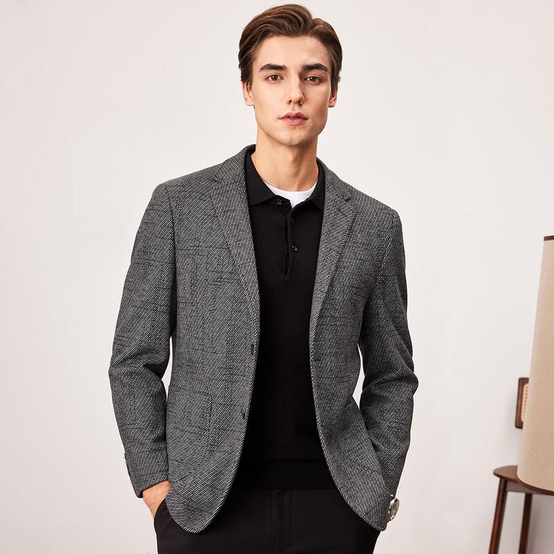 Shanshan Men's Autumn/Winter Wool Blend Suit Jacket
