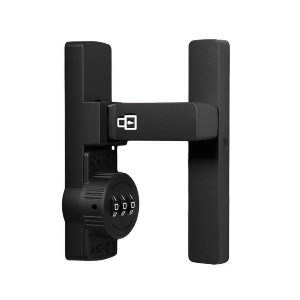 

Luminous Door Latch Password Lock 90 Degrees Sliding Door Lock Free-Punch Interior Door Bolt Furniture Door Lock Buckle Hardware