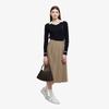 [lacoste] Women's Wool Pleated Midi Skirt JF427E-55NDPC