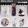 Dandadan Goods Okarun Momo Lucky Bag Set Badge Acrylic Stand Backpack Wall Hanging Birthday Gift (A)