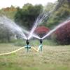 360-Degree Rotating Lawn Sprinkler with Stake Large Area Coverage Adjustable Garden Yard Sprinkler Efficient Stable Irrigation Tool
