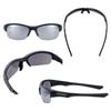 Made In Japan Sports Sunglasses Springbok SPRINGBOK Mirror Lens Golf Outdoor Cycling Ball Sports MBK Silver Mirror X Smoke [SWANS] SPB-0701