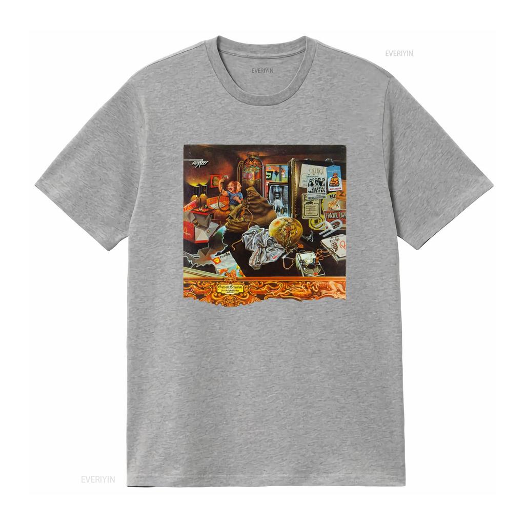 Over Nite Sensation Classic Frank Zappa The Mothers of Invention Vintage Rock Art T Shirt Vintage Washed Slightly Breathable