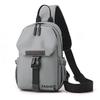 Nouveau sac messager tendance sac de poitrine pour homme grande capacité simple léger sac à dos décontracté sac à bandoulière sac tendance pour homme