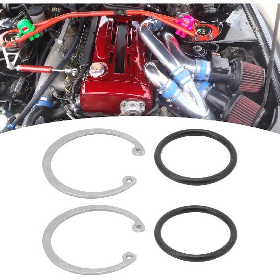 Blow Off Valve Replacement C Clip O Ring Snap Ring Accessory Replacement for Blowoff Valve Flange Adapter